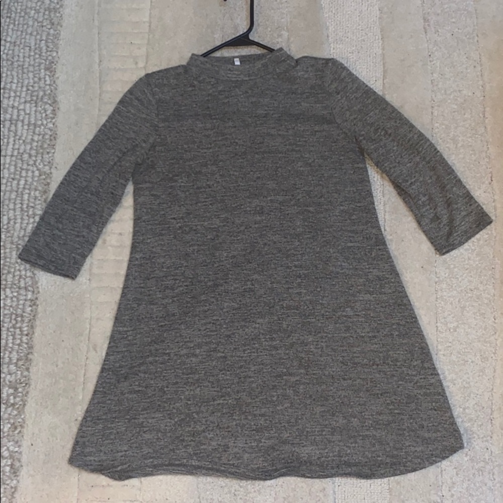 Grey Mini Dress